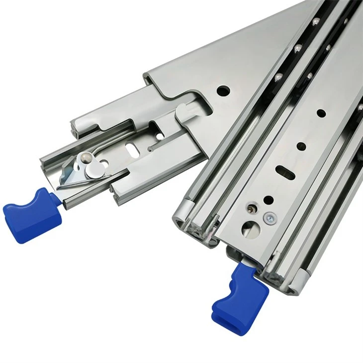 Heavy Duty Locking Drawer Slides 76mm
